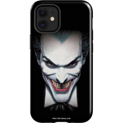 DC Comics The Joker Portrait by Alex Ross iPhone 12 Mini Impact Case