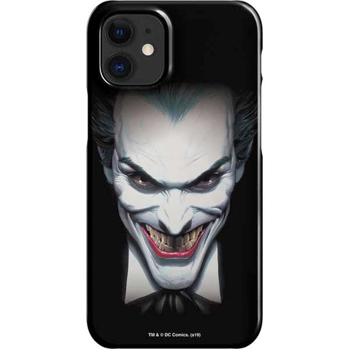DC Comics The Joker Portrait by Alex Ross iPhone 12 Mini Lite Case