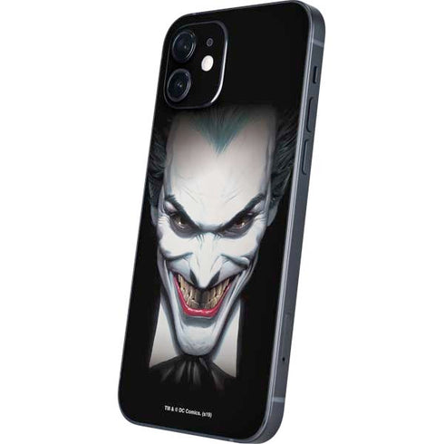 DC Comics The Joker Portrait by Alex Ross iPhone 12 Mini Skin