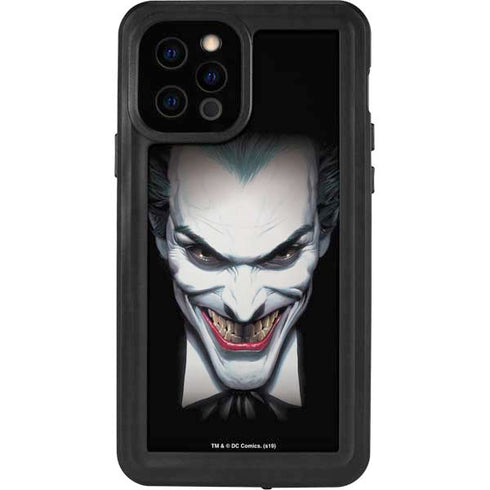 DC Comics The Joker Portrait by Alex Ross iPhone 12 Pro Waterproof Case