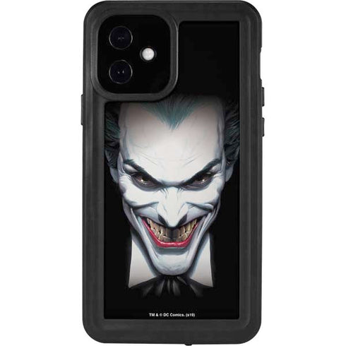 DC Comics The Joker Portrait by Alex Ross iPhone 12 Waterproof Case
