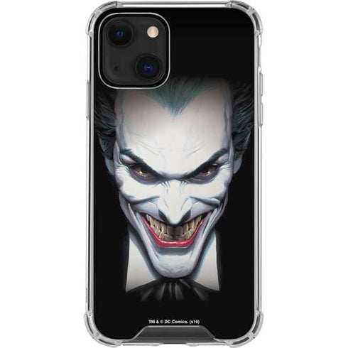 DC Comics The Joker Portrait by Alex Ross iPhone 13 Clear Case