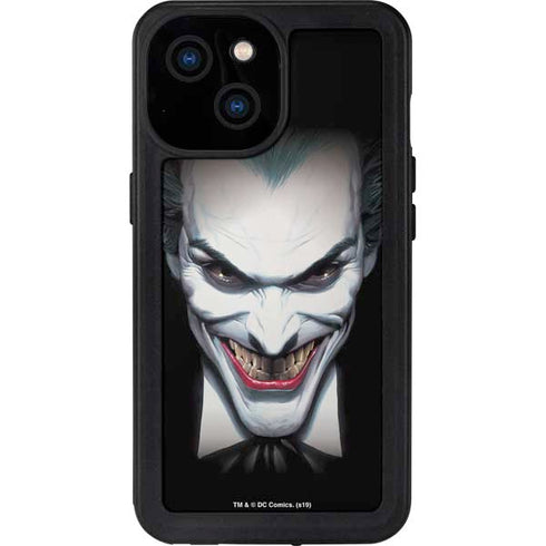 DC Comics The Joker Portrait by Alex Ross iPhone 13 Mini Waterproof Case