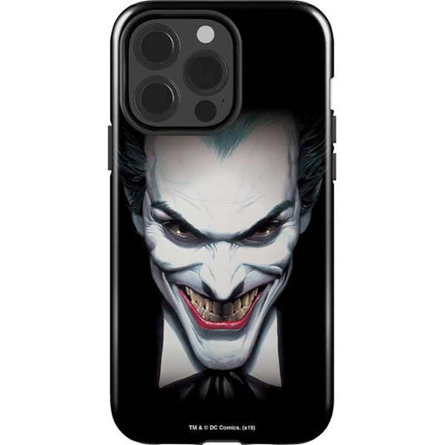DC Comics The Joker Portrait by Alex Ross iPhone 13 Pro Impact Case
