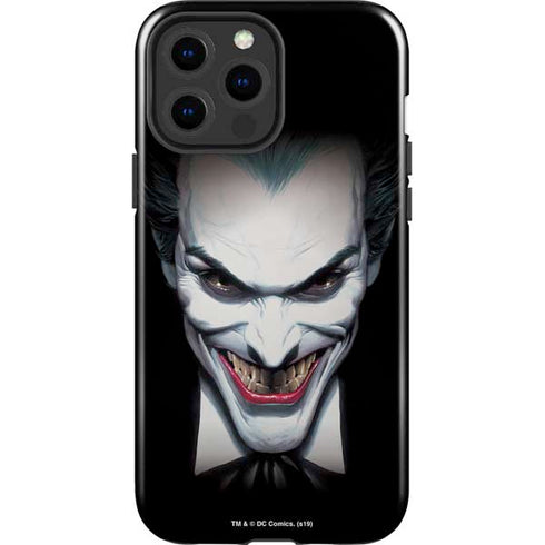 DC Comics The Joker Portrait by Alex Ross iPhone 13 Pro Max Impact Case