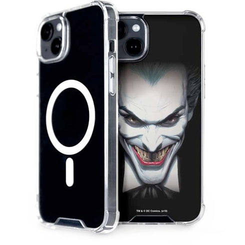 DC Comics The Joker Portrait by Alex Ross iPhone 14 Plus MagSafe Case