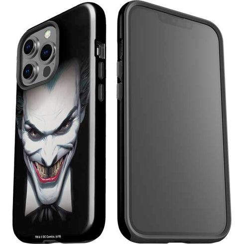 DC Comics The Joker Portrait by Alex Ross iPhone 14 Pro Impact Case