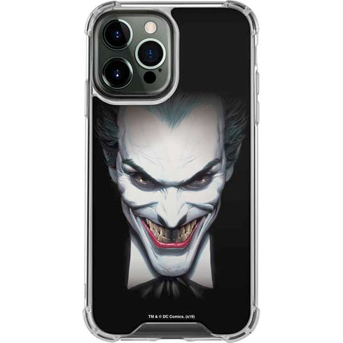 Joker by Alex Ross iPhone 15 Pro Max Clear Case