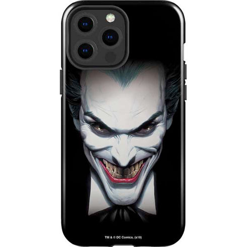 DC Comics The Joker Portrait by Alex Ross iPhone 14 Pro Max Impact Case