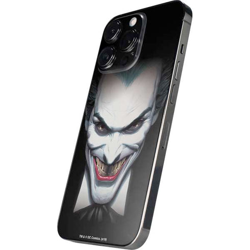 DC Comics The Joker Portrait by Alex Ross iPhone 14 Pro Max Skin