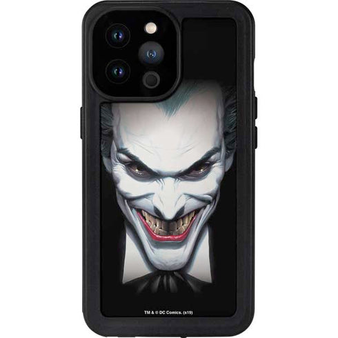 DC Comics The Joker Portrait by Alex Ross iPhone 14 Pro Max Waterproof Case