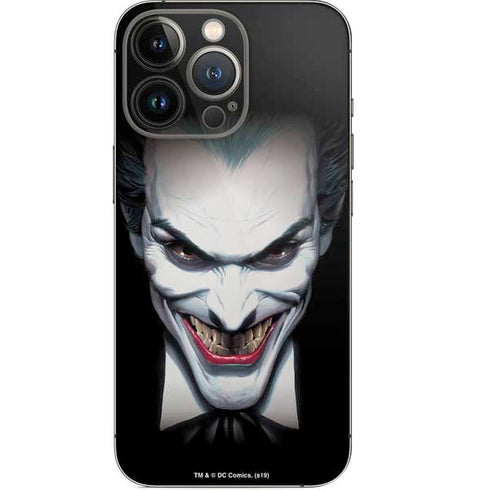 DC Comics The Joker Portrait by Alex Ross iPhone 14 Pro Skin