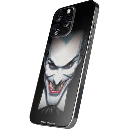 DC Comics The Joker Portrait by Alex Ross iPhone 14 Pro Skin