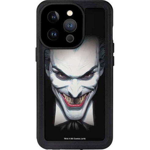 DC Comics The Joker Portrait by Alex Ross iPhone 14 Pro Waterproof Case