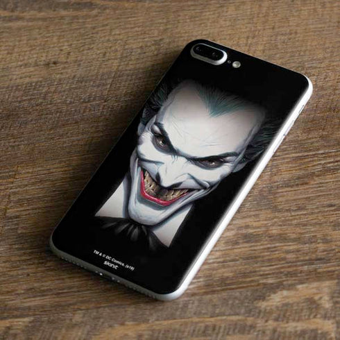 DC Comics The Joker Portrait by Alex Ross iPhone 8 Plus Skin