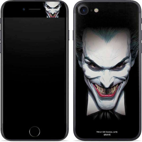 DC Comics The Joker Portrait by Alex Ross iPhone 8 Skin