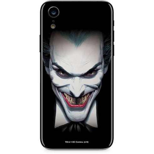 DC Comics The Joker Portrait by Alex Ross iPhone XR Skin