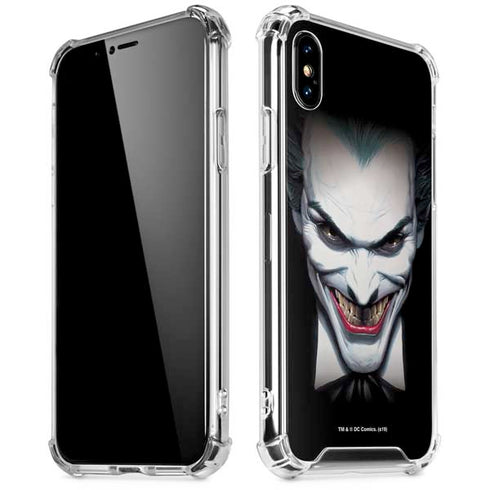 Joker by Alex Ross iPhone XS Max Clear Case