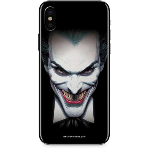 DC Comics The Joker Portrait by Alex Ross iPhone XS Max Skin