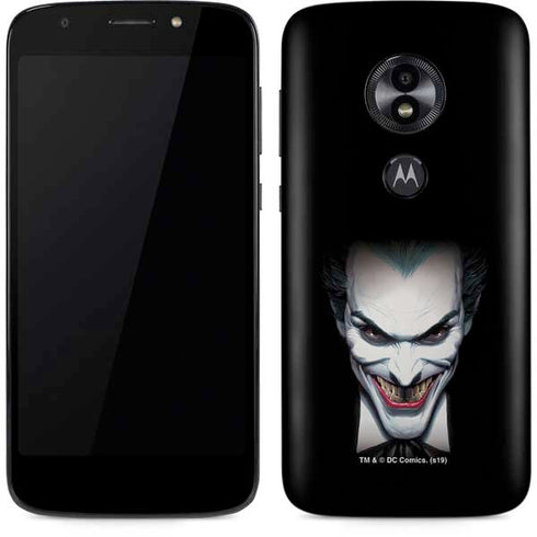 DC Comics The Joker Portrait by Alex Ross Moto E5 Play Skin