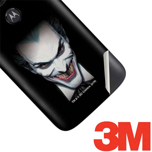 DC Comics The Joker Portrait by Alex Ross Moto E5 Play Skin