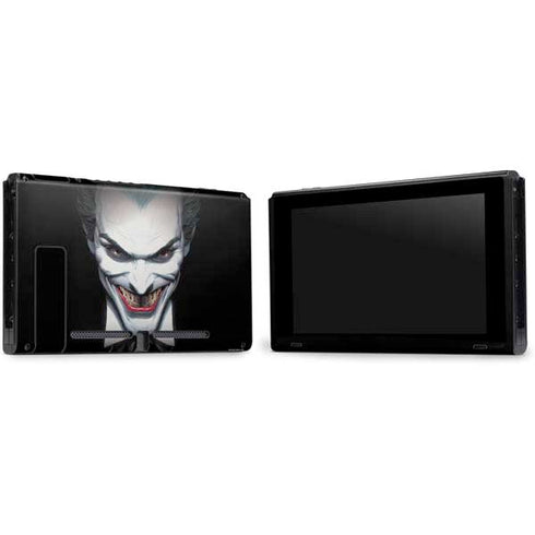 DC Comics The Joker Portrait by Alex Ross Nintendo Switch Bundle Skin