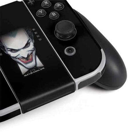 DC Comics The Joker Portrait by Alex Ross Nintendo Switch OLED (2021) Skin