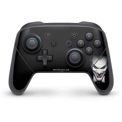 DC Comics The Joker Portrait by Alex Ross Nintendo Switch Pro Controller Skin