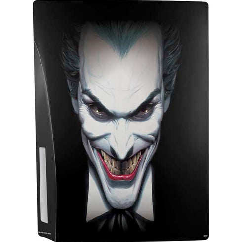 DC Comics The Joker Portrait by Alex Ross PS5 Console Skin
