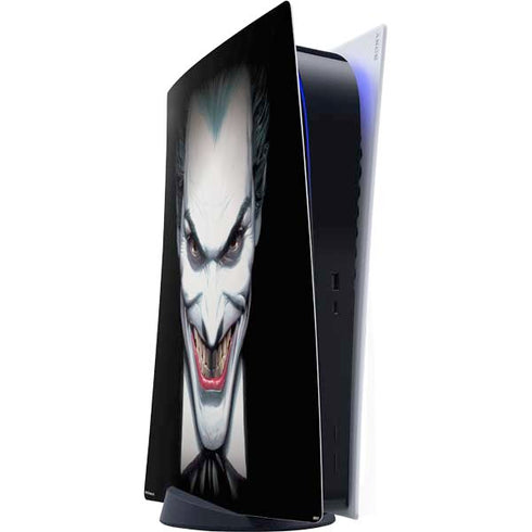 DC Comics The Joker Portrait by Alex Ross PS5 Digital Edition Console Skin