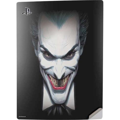 DC Comics The Joker Portrait by Alex Ross PS5 Digital Edition Console Skin