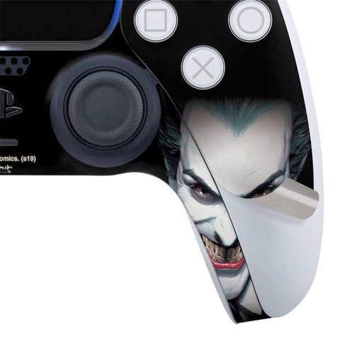 DC Comics The Joker Portrait by Alex Ross PS5 Controller Skin