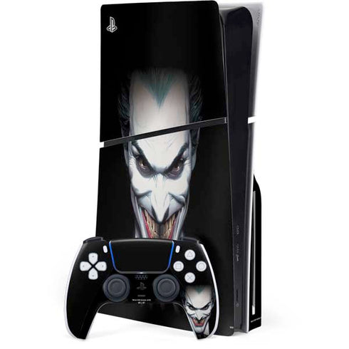 Joker by Alex Ross PS5 Slim Disk Bundle Skin