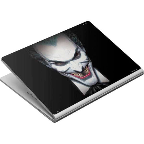 DC Comics The Joker Portrait by Alex Ross Surface Book Skin