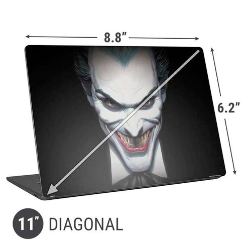 DC Comics The Joker Portrait by Alex Ross Universal Laptop 11in (8.8 x 6.2in) Skin
