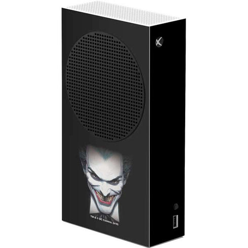DC Comics The Joker Portrait by Alex Ross Xbox Series S Console Skin