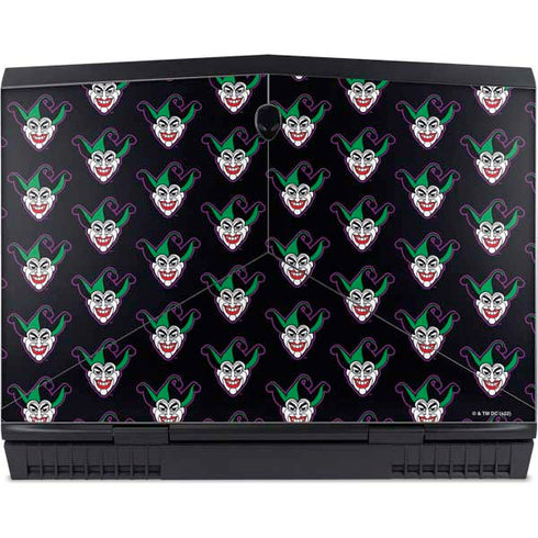 DC Comics The Joker Logo Pattern Dell Alienware Skin