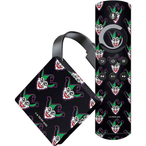 DC Comics The Joker Logo Pattern Amazon Fire TV Skin