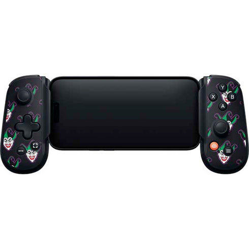 DC Comics The Joker Logo Pattern Backbone One for iPhone Game Controller Skin