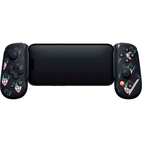 DC Comics The Joker Logo Pattern Backbone One for iPhone Game Controller Skin