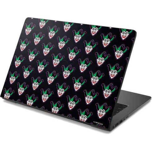 DC Comics The Joker Logo Pattern Dell Chromebook Skin