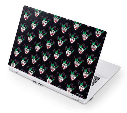 DC Comics The Joker Logo Pattern Acer Chromebook Skin