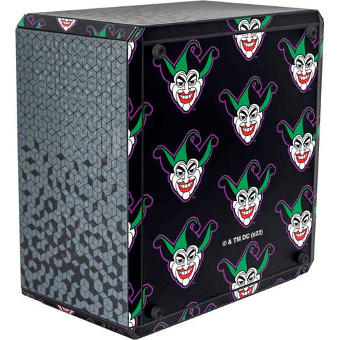 DC Comics The Joker Logo Pattern Cooler Master MasterBox Q300L Mini Tower Skin