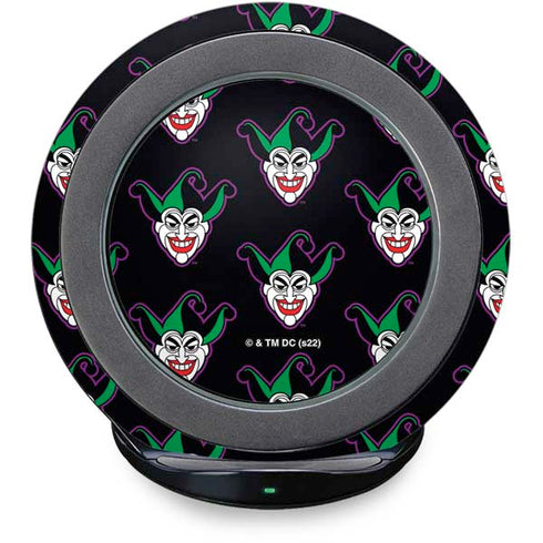 DC Comics The Joker Logo Pattern Fast Charge Wireless Charging Stand Skin