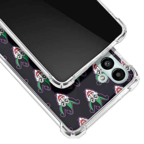 DC Comics The Joker Logo Pattern Galaxy A13 5G Clear Case