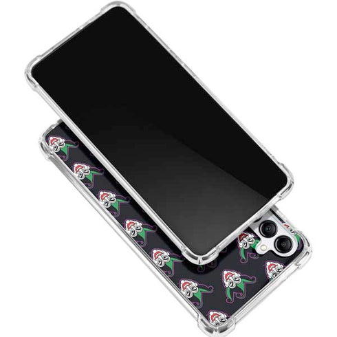 DC Comics The Joker Logo Pattern Galaxy A15 5G Clear Case