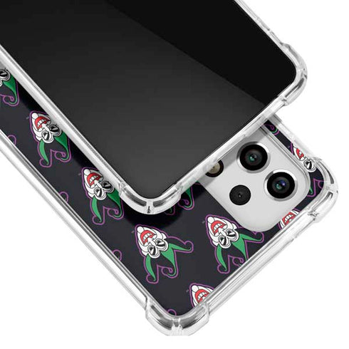 DC Comics The Joker Logo Pattern Galaxy A53 5G Clear Case