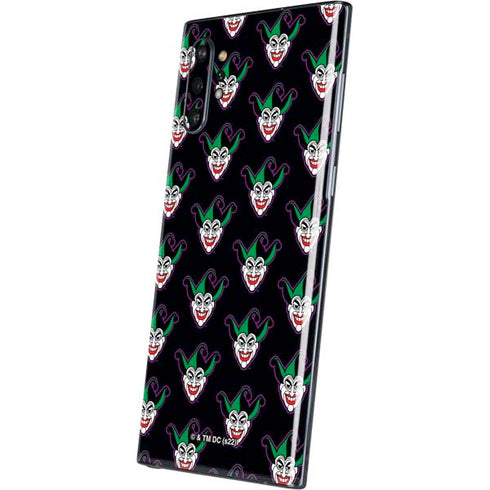 DC Comics The Joker Logo Pattern Galaxy Note 10 Plus Skin