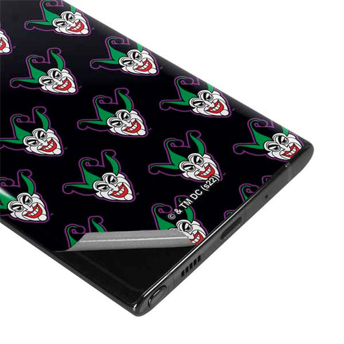 DC Comics The Joker Logo Pattern Galaxy Note 10 Plus Skin