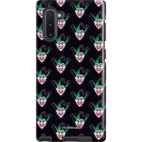 DC Comics The Joker Logo Pattern Galaxy Note 10 Pro Case